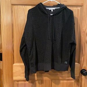 Victoria’s Secret cheetah sweatshirt black gray XL